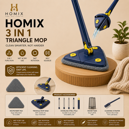 360 Rotating Adjustable Mop