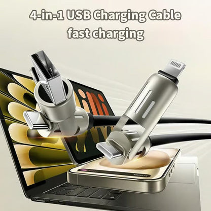 240W 4-in-1 Super Fast Charging Cable