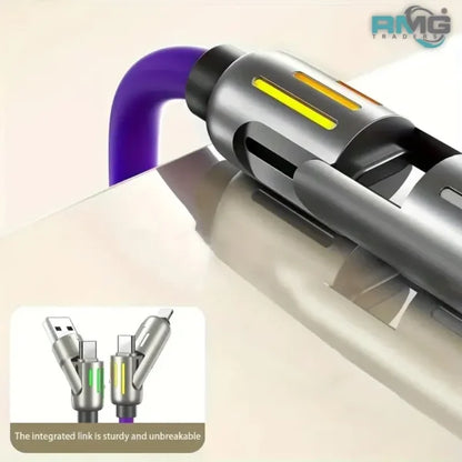 240W 4-in-1 Super Fast Charging Cable