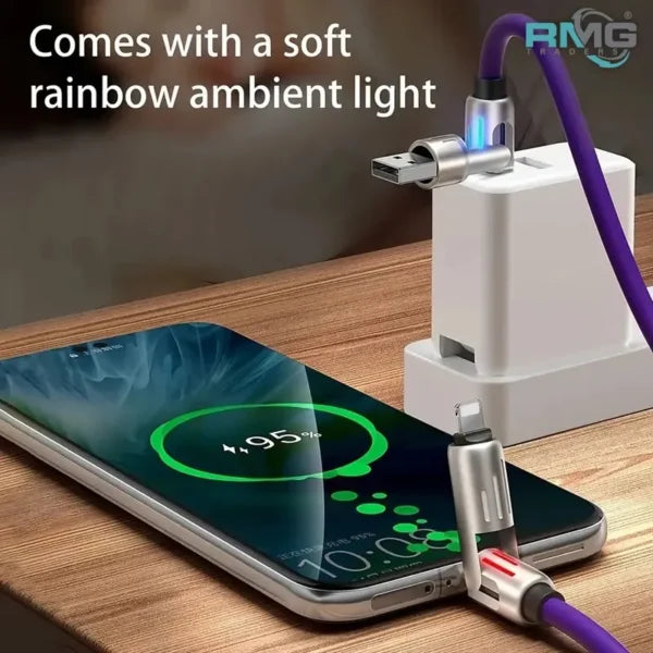 240W 4-in-1 Super Fast Charging Cable