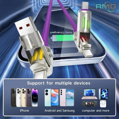 240W 4-in-1 Super Fast Charging Cable