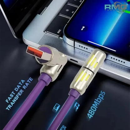 240W 4-in-1 Super Fast Charging Cable