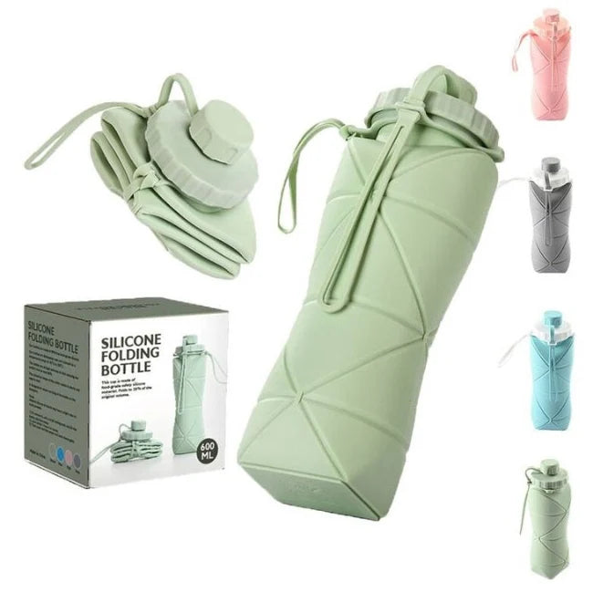 Silicone Folding Water Bottle