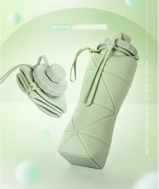Silicone Folding Water Bottle