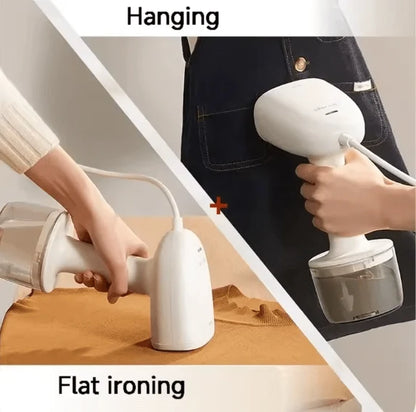 HOMIX Portable Handheld Garment Steamer – 108° Foldable Fast Heat Fabric Steamer for Home & Travel